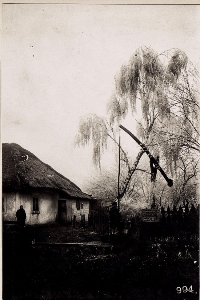 Зимові панорами Волині на столітніх фото