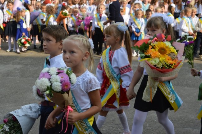 Перший дзвоник у Ковелі. ФОТО
