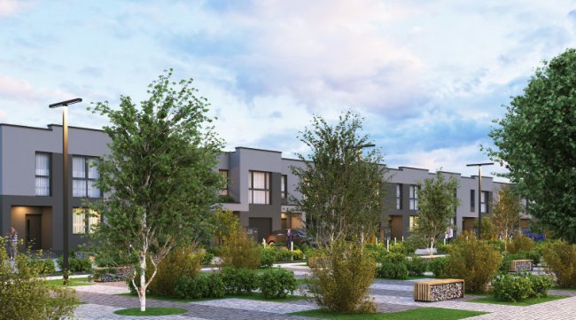 Будівельна компанія «Інвестор» зводить таунхауси під Луцьком. ФОТО*