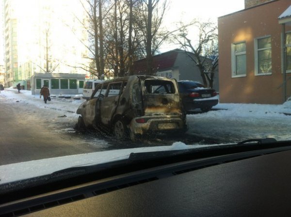 У Києві палять машини з волинськими номерами. ВІДЕО