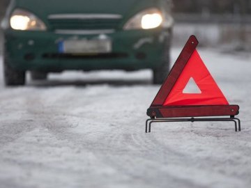 На Волині в період негоди - критичний рівень аварійності 