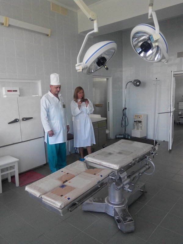 У Волинському госпіталі відтепер є новий операційний стіл. ФОТО