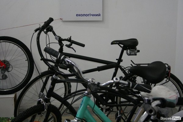 У Луцьку відкрили виставку «велоагітації». ФОТО