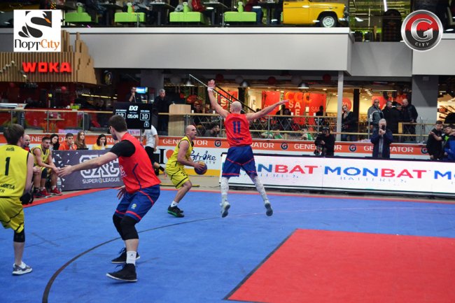 У ТРЦ «ПортCity» пройшов п’ятий тур Суперліги з баскетболу 3х3*