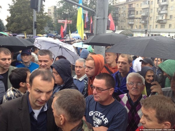 Як волиняни пікетували Генштаб Міноборони.ФОТО. ВІДЕО