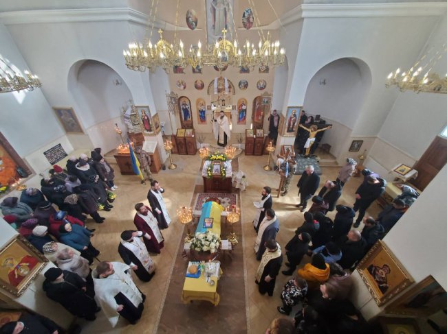 На Волині поховали снайпера, який півтора року вважався зниклим безвісти