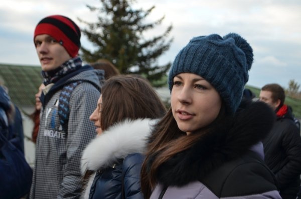 Студентський мітинг у Луцьку. ФОТО. ВІДЕО