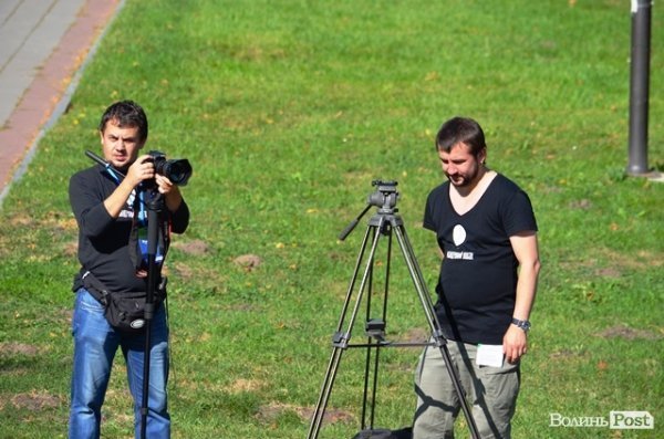 Відкриття театрального фестивалю «Мандрівний вішак - 2016» у Луцьку. ФОТО