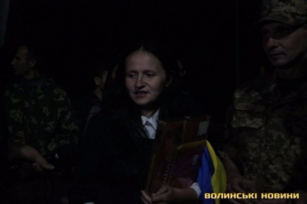 Як на Волині зустрічали звільнених з полону бійців. ФОТО. ВІДЕО