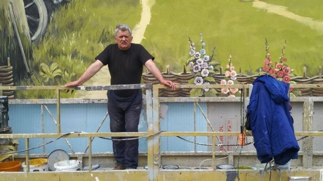 У Луцьку з'явився новий мурал