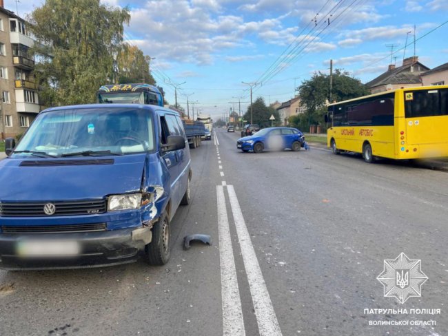На Дубнівській у Луцьку – аварія