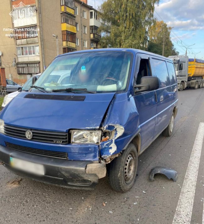На Дубнівській у Луцьку – аварія