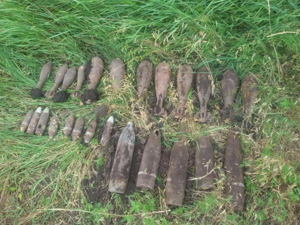 Українські рятувальники за 7 місяців знищили 30 тисяч вибухонебезпечних предметів. ФОТО