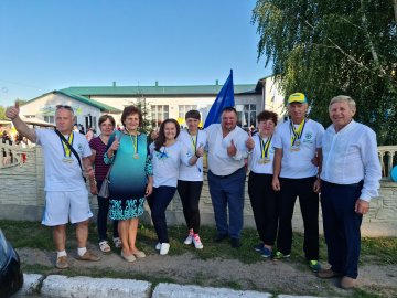 Підгайцівська громада виборола 11 медалей у змаганнях 50+. ФОТО