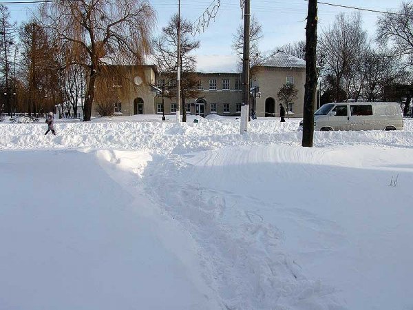 Як замітало Нововолинськ. ФОТО