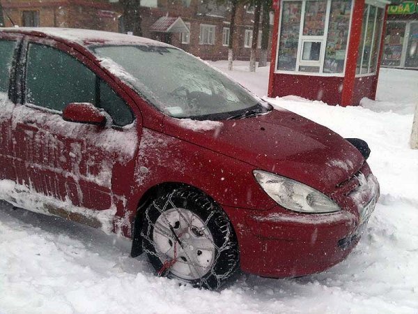 Як замітало Нововолинськ. ФОТО