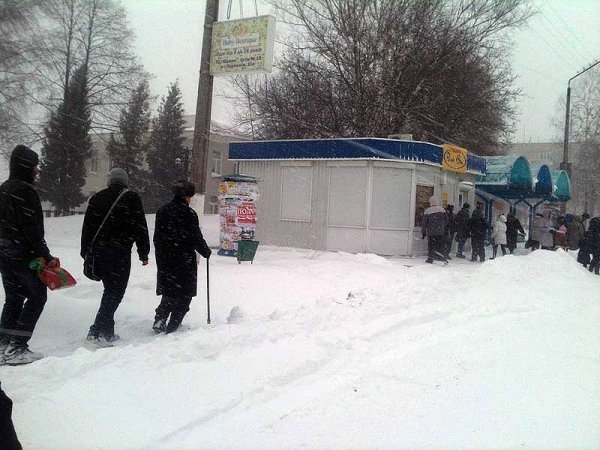 Як замітало Нововолинськ. ФОТО
