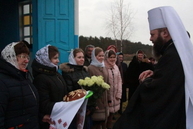 Владика Михаїл відвідав волинське село. ФОТО