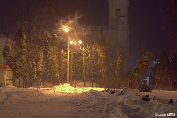 У Луцьку знову хуртовина. ФОТО