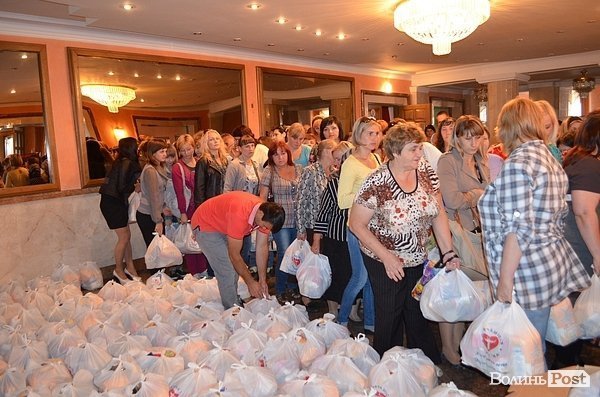 Маленьким лучанам  роздавали скандинавських «друзів». ФОТО