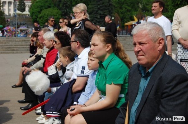 У Луцьку – святковий концерт до Дня Перемоги. ФОТО