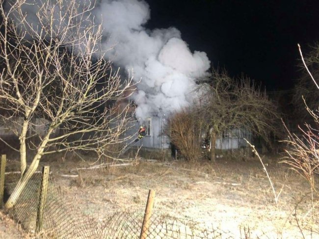 У місті на Волині вночі горів будинок 
