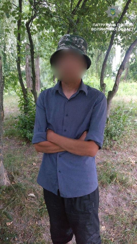 У луцькому парку зловили дезертира