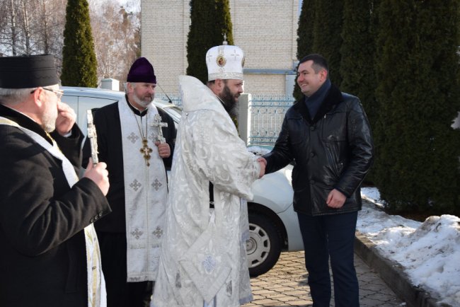 На «Луцькводоканалі» освятили воду.  ФОТО