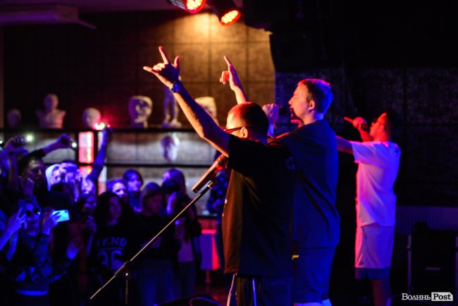 У Луцьку виступили найвідоміші «силяни» країни «Курган  і Agregat». ФОТО