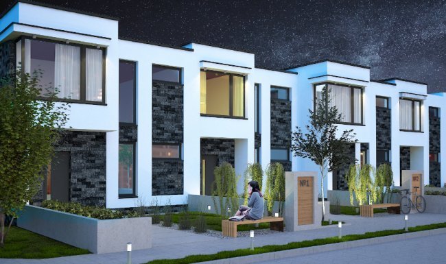 Показали, які таунхауси зведуть в Луцьку