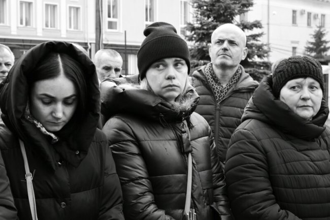 Лучани попрощалися із загиблим Героєм Вадимом Гошком