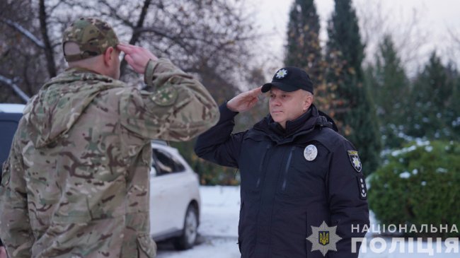 Волинські поліцейські відбули на чергову ротацію у зону бойових дій. ФОТО