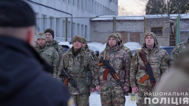 Волинські поліцейські відбули на чергову ротацію у зону бойових дій. ФОТО