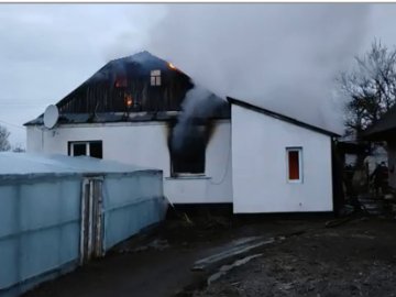 На Волині батько з сином загинули у вогні 