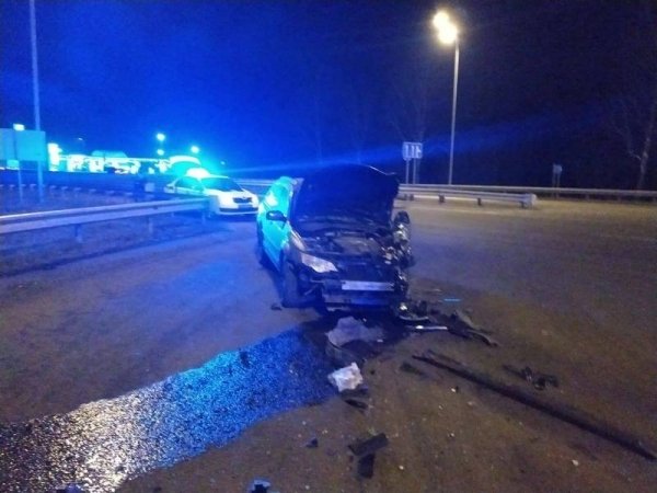 На трасі «Київ-Чоп» вантажівка зіткнулася з легковиком: є потерпіла. ФОТО