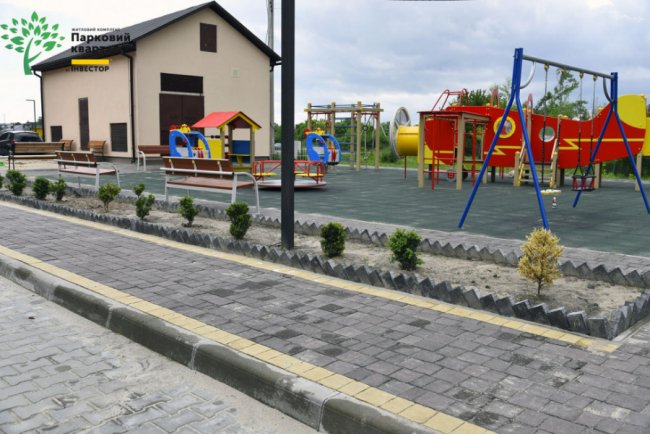 ЖК «Парковий квартал», який у Ковелі зводить «Інвестор», зазеленів. ФОТО