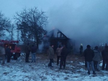 На Волині в пожежі загинув чоловік