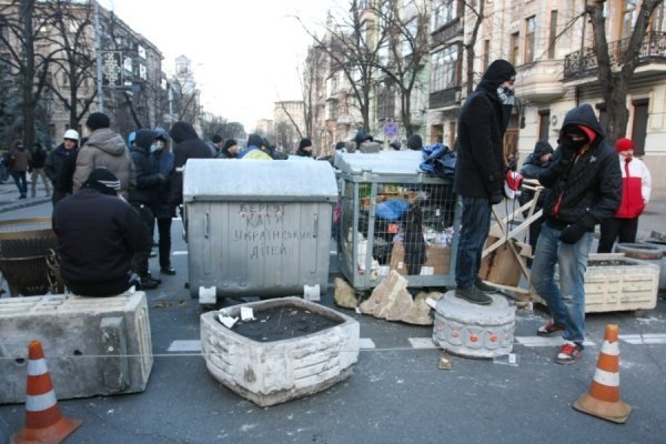 Як блокували Кабмін. ФОТО