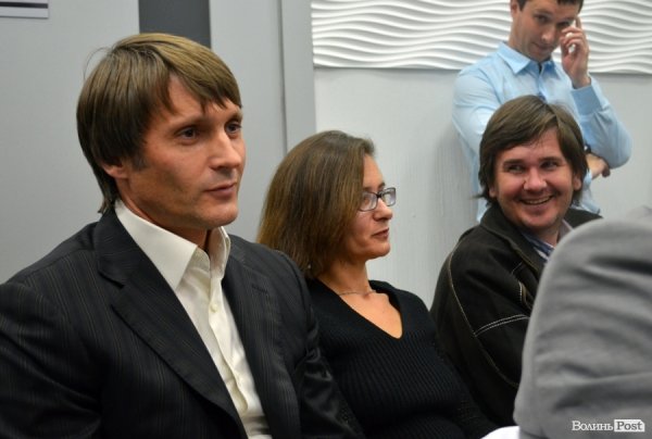 Бізнесмен і кандидат у народні депутати Ігор Єремеєв та радник луцького мера Володимир Пащенко