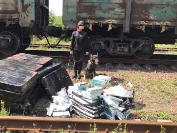 На Волині у поїзді знайшли рекордну патрію контрабандних сигарет