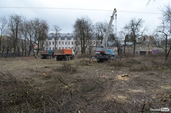 Неподалік центру Луцька хочуть побудувати новий навчальний заклад. ФОТО