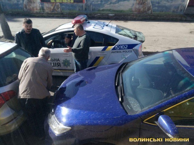 Аварія у Луцьку: Toyota в'їхала в Opel