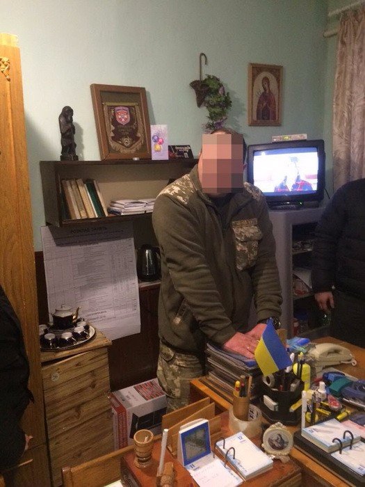 На Волині на хабарі взяли начальника полігону