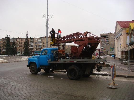 У центрі Ковеля з'явилася нова ілюмінація. ФОТО
