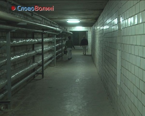 Бомбосховище під луцькою лікарнею. ФОТО. ВІДЕО