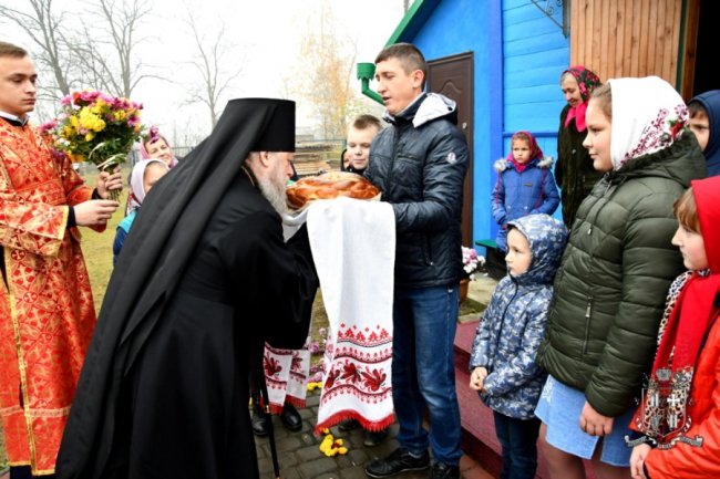 У селі на Волині прихильники УПЦ (МП) відзначили престольне свято. ФОТО