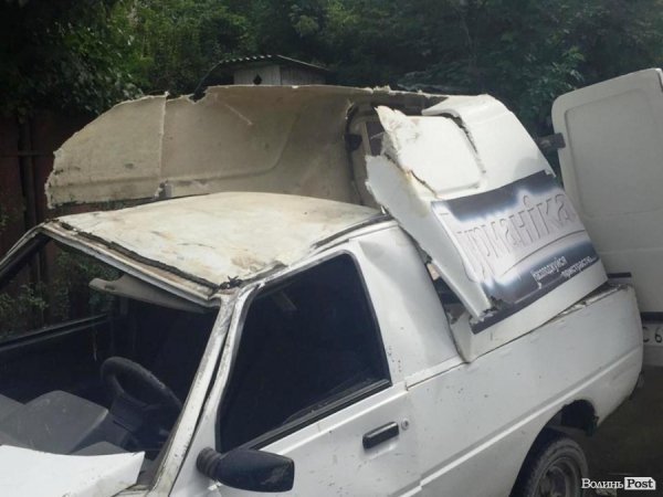 ДТП на Набережній у Луцьку. ФОТО