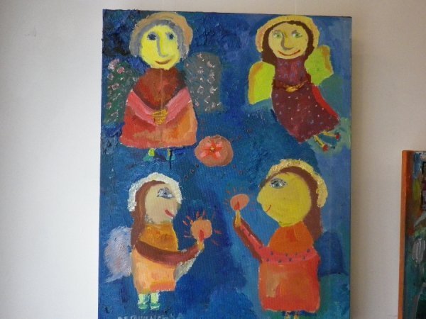 У Луцьку - виставка десятирічної художниці. ФОТО