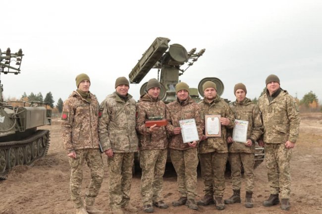 Воїни-зенітники волинської бригади - кращі в Збройних Силах України.ФОТО