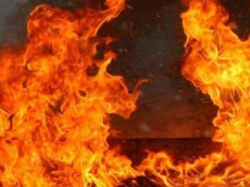 На Волині горів будинок
